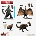 MEZCO - Godzilla: 5 Points XL - Destroy All Monsters 1968 Action Figure 1 Box Set