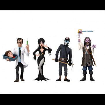 NECA - Toony Terrors Serie 6 Set di 4 A.Figure NECA - Toony Terrors Serie 6 Set di 4 A.Figure