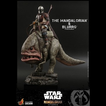 HOT TOYS - Star Wars: The Mandalorian - Mandalorian and Blurrg 1:6 Scale Figure Set