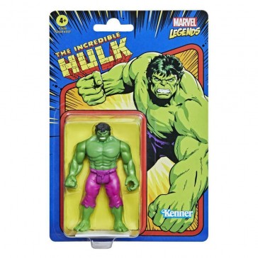 HASBRO - Retro Hulk Marvel Legends 15cm. HASBRO - Retro Hulk Marvel Legends 15cm.