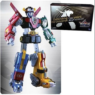 TOYNAMI - Toynami Voltron Defender Of The Universe Metallic 25TH Anniversary Gift Set Voltron Lion Force TOYNAMI - Toynami Voltron Defender Of The Universe Metallic 25TH Anniversary Gift Set Voltron Lion Force