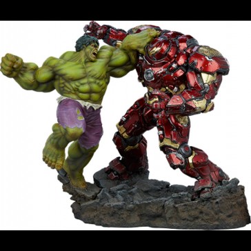 SIDESHOW - Marvel: Avengers Age of Ultron - Hulk vs Hulkbuster Maquette