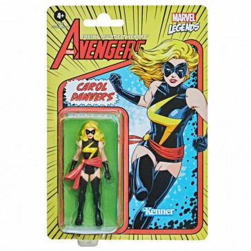 HASBRO - Retro Ms. Marvel Carol Danvers Marvel Legends 15 cm. HASBRO - Retro Ms. Marvel Carol Danvers Marvel Legends 15 cm.