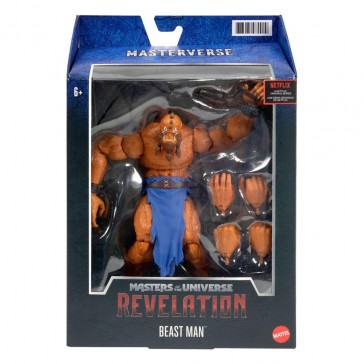 MATTEL - Masters of the Universe: Revelation Masterverse Action Figure 2021 Beast Man 18 cm