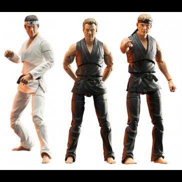 DIAMOND - Karate Kid Cobra Kai Set di 3 A.Figure DIAMOND - Karate Kid Cobra Kai Set di 3 A.Figure