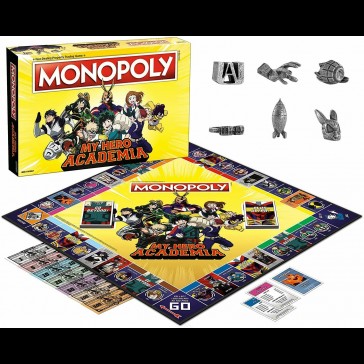 WINNING MOVES - My Hero Academia Monopoly WINNING MOVES - My Hero Academia Monopoly