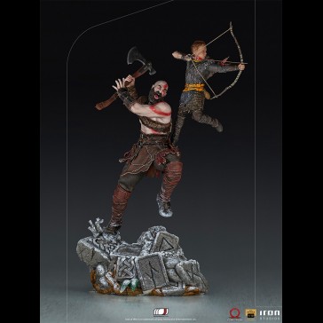 IRON STUDIOS - God of War Kratos & Atreus 1/10 Art Scale Statua