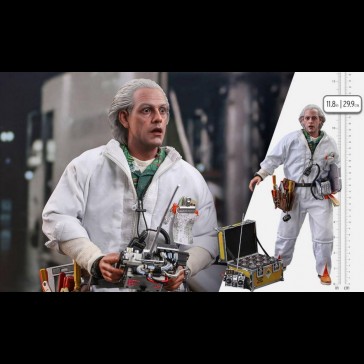 HOT TOYS EXCLUSIVE - Back to the Future: Deluxe Doc Brown 1:6 Scale Figure