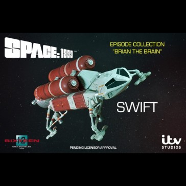 SIXTEEN 12 - Space 1999 BRIAN THE BRAIN Swift Spacecraft Die Cast 