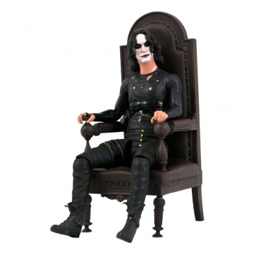 DIAMOND - The Crow Deluxe Action Figure Eric Draven in Chair SDCC 2021 Exclusive 18 cm DIAMOND - The Crow Deluxe Action Figure Eric Draven in Chair SDCC 2021 Exclusive 18 cm