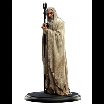 WETA - Lord of the Rings Statue Saruman The White 19 cm