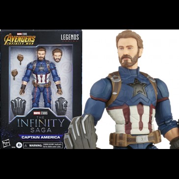 HASBRO - Captain America Infinity Saga Marvel Legends