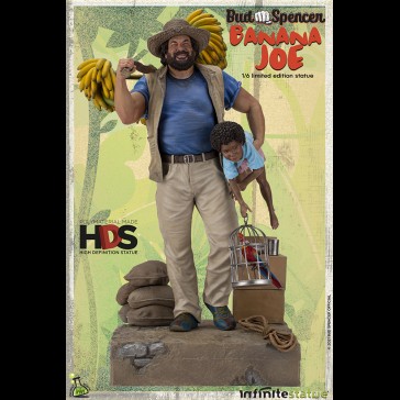 INFINITE STATUE - Bud Spencer as Banana Joe Old & Rare 1/6 Resin Statue 