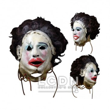 TRICK OR TREAT - Texas Chainsaw Massacre Leatherface Latex Leatherface Pretty Woman Mask