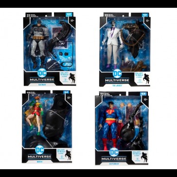 McFARLANE - Batman Dark Knight Returns Set completo 4 A.Figure