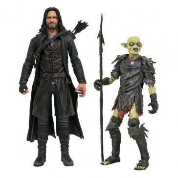 DIAMOND - Lotr Lord of the Rings Serie 3 Aragorn & Orc