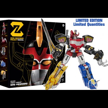 HASBRO - Mighty Morphin Power Rangers Lightning Collection Zord Ascension Project Action Figure 2022 1/144 Dino Megazord 28 cm