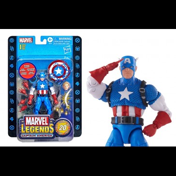 HASBRO - Marvel Legends 20th Anniversary Series 1 Action Figure 2022 Captain America 15 cm