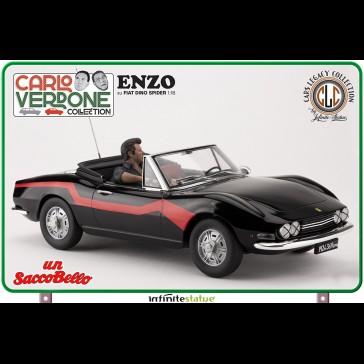 INFINITE STATUE - Enzo su Fiat Dino Spider 1:18 Resin Car