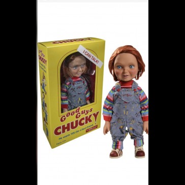 MEZCO - Child's Play: Mega Scale Good Guys Chucky 15 inch Talking Doll