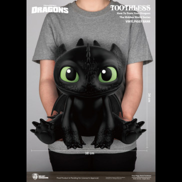 BEAST KINGDOM - How to Train your Dragon Toothless Salvadanaio