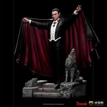 IRON STUDIOS EXCLUSIVE -   Universal Monsters Deluxe Art Scale Statue 1/10 Dracula 22 cm