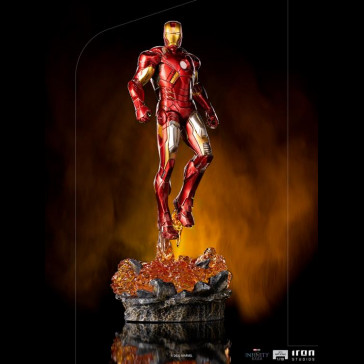 IRON STUDIOS - Infinity Saga Iron Man NY Battle 1/10 Statua