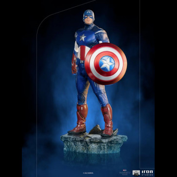 IRON STUDIOS - Infinity Saga Capitan America NY Battle 1/10 Statua