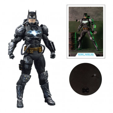 McFARLANE - DC Multiverse Action Figure Batman Hazmat Suit Gold Label Light Up Batman Symbol 18 cm