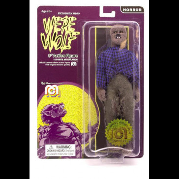 MEGO - Mego Horror Action Figure Werewolf (Flocked) 20 cm