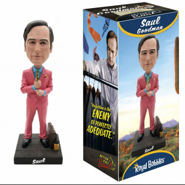 ROYAL BOBBLES - Better Call Saul Saul Goodman Bobblehead