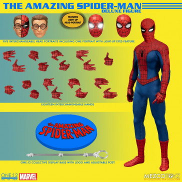 MEZCO - ONE:12 Collective Amazing Spider-Man Deluxe A.Figure