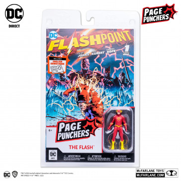 McFARLANE - DC Page Punchers Flash + Comic