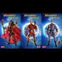 NECA - Defenders of the Earth Serie 1 set di 3 Ming - Flash Gordon The Phantom