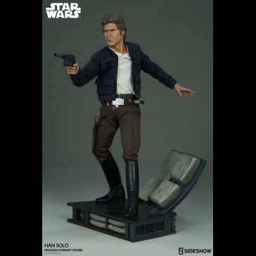 SIDESHOW - Star Wars - The Empire Strikes Back : Han Solo Premium Statue