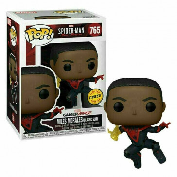 FUNKO CHASE - POP! Spider-Man Miles Morales Classic Suit 765 FUNKO CHASE - POP! Spider-Man Miles Morales Classic Suit 765