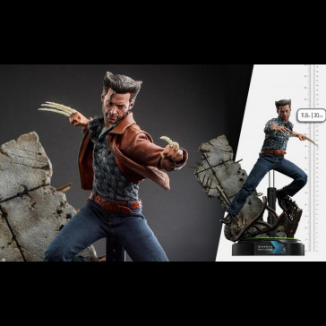 HOT TOYS DELUXE - Marvel: X-Men Days of Future Past - Wolverine 1973 1:6 Scale Figure