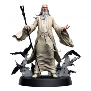 WETA - The Lord of the Rings Figures of Fandom PVC Statue Saruman the White 26 cm