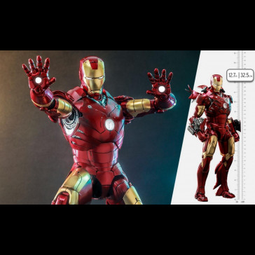 HOT TOYS - Marvel: Iron Man Mark III 2.0 Diecast 1:6 Scale Figure