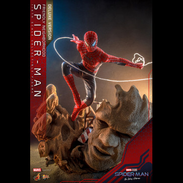 HOT TOYS EXCLUSIVE - Marvel: Spider-Man No Way Home - Friendly Neighborhood Spider-Man Deluxe Version 1:6 Scale Figure
