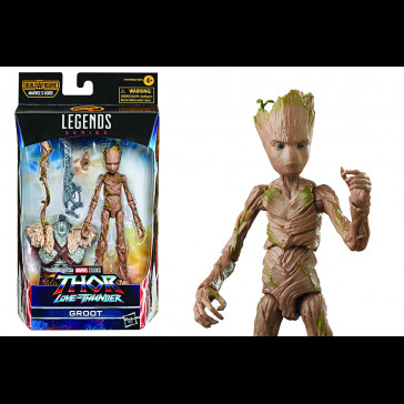 HASBRO - Thor Love & Thunder Marvel Legends Groot A.Figure