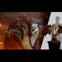 POP CULTURE - Dungeons and Dragons: Tiamat Deluxe Version Statue