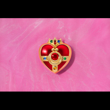 BANDAI - Sailor Moon: Pretty Guardian Sailor Moon Proplica Replica Cosmic Heart Compact (Brilliant Color Edition) 10 cm