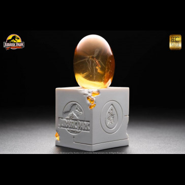 ELITE - Jurassic Park Statue Elephant Mosquito in Amber 10 cm