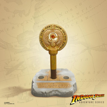 HASBRO - Indiana Jones Adventure Series: Raiders of the Lost Ark Roleplay Replica Staff of Ra Headpiece