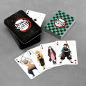 PALADONE - Demon Slayer Kimetsu no Yaiba: Playing Cards with Storage Tin