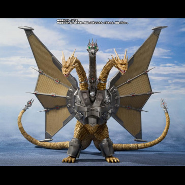 BANDAI - Godzilla vs. King Ghidorah S.H. MonsterArts Action Figure Mecha Ghidorah Shinjuku Decisive Battle Special Set 25 cm