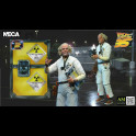 NECA - Ritorno al Futuro Doc Brown 1985 Hazmat suit  Ultimate A.Figure