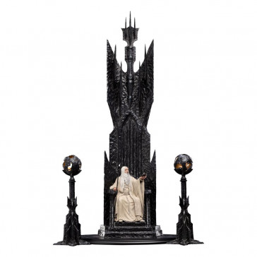 WETA - The Lord of the Rings Statue 1/6 Saruman the White on Throne 110 cm