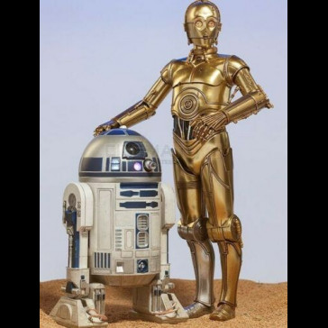 SIDESHOW - Star Wars: C-3PO & R2-D2 Droids Sixth Scale Action Figures